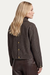 CS the Label Jacket Dark Chocolate