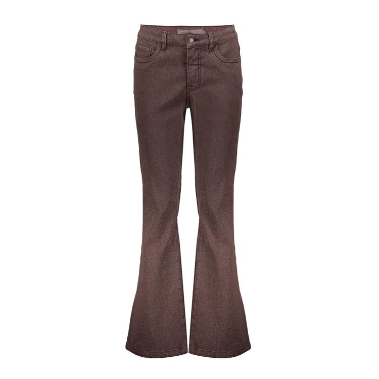 Broek Geisha Brown Lurex