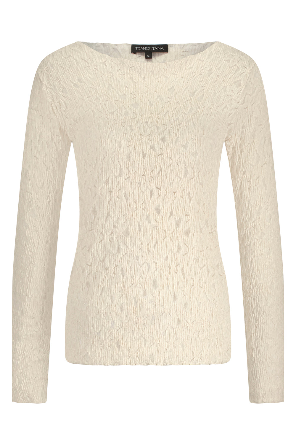 Top Lace off white Tramontana