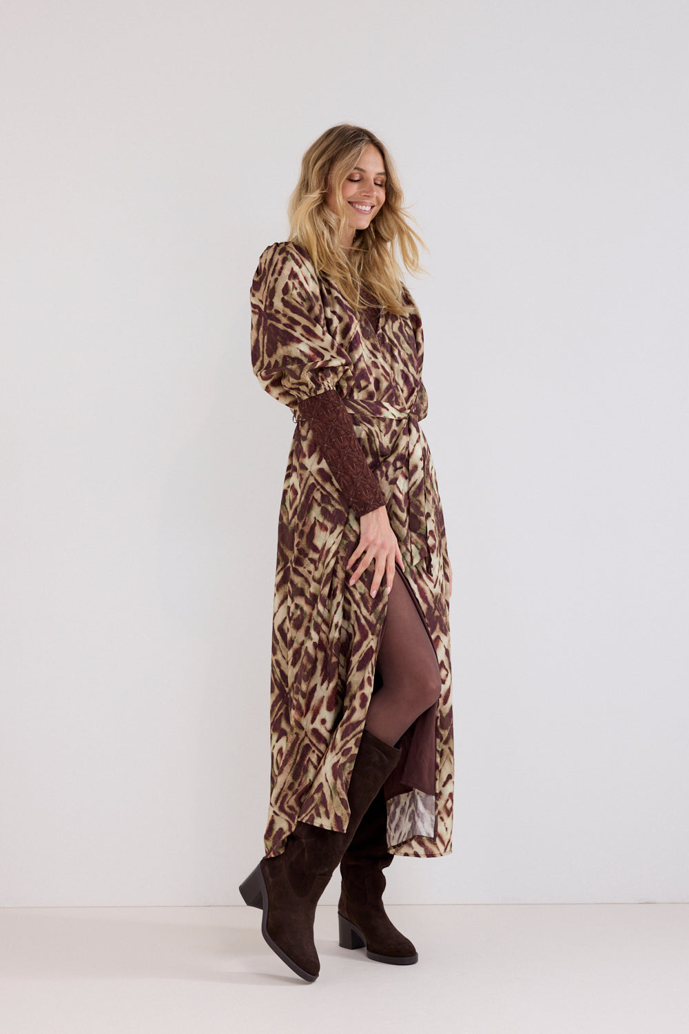 Jurk Tramontana Dress Fading Diamonds