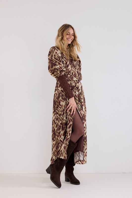 Jurk Tramontana Dress Fading Diamonds