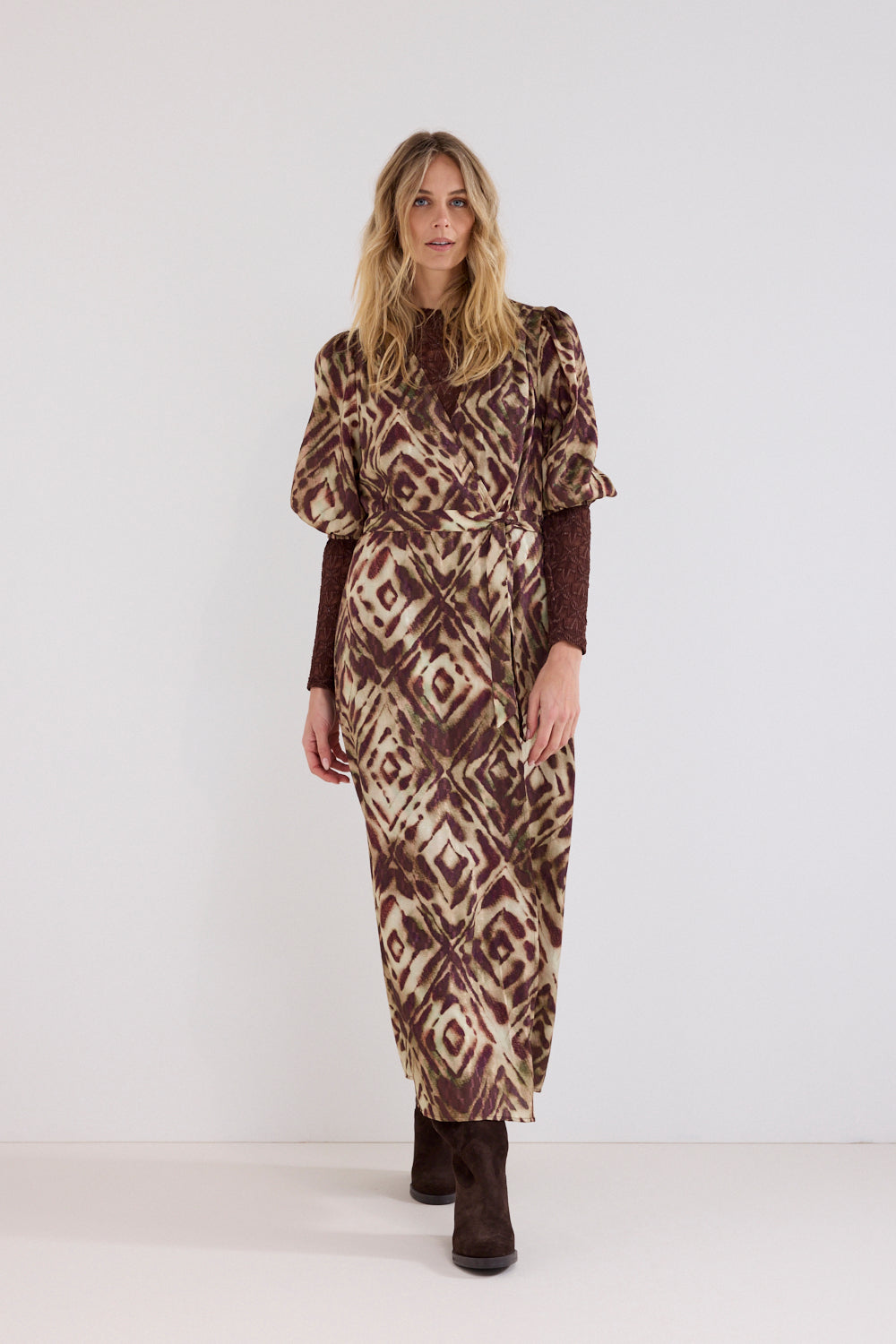 Jurk Tramontana Dress Fading Diamonds