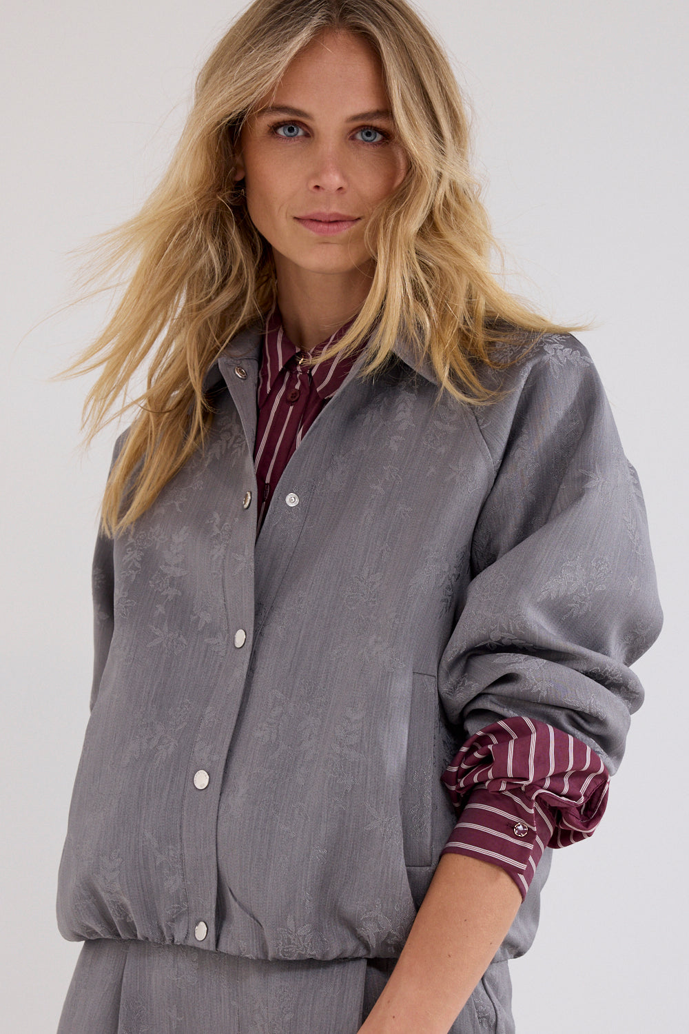 Tramontana Jacket Grey Melange