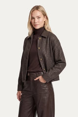 CS the Label Jacket Dark Chocolate