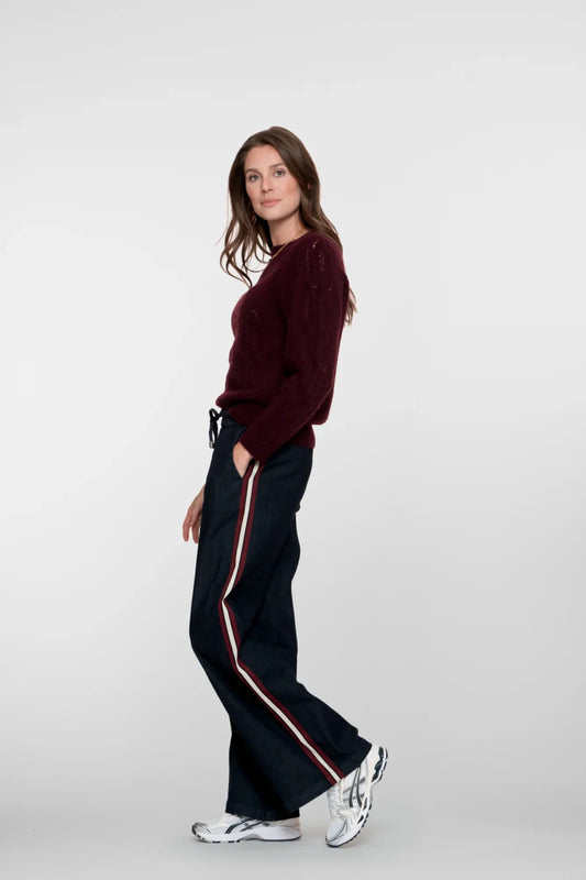 Broek blue denim Geisha