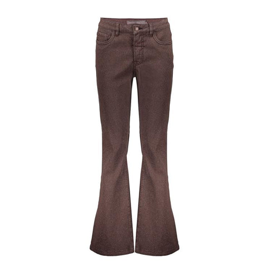 Broek Geisha Brown Lurex