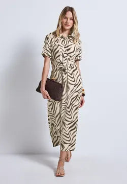 Jurk Street One - tumbled beige