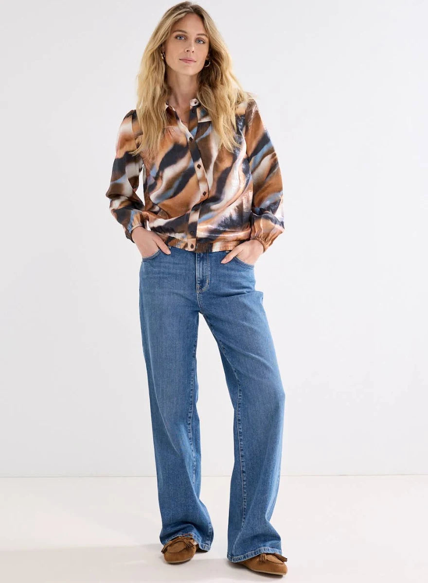 Tramontana Blouse Moody Blue