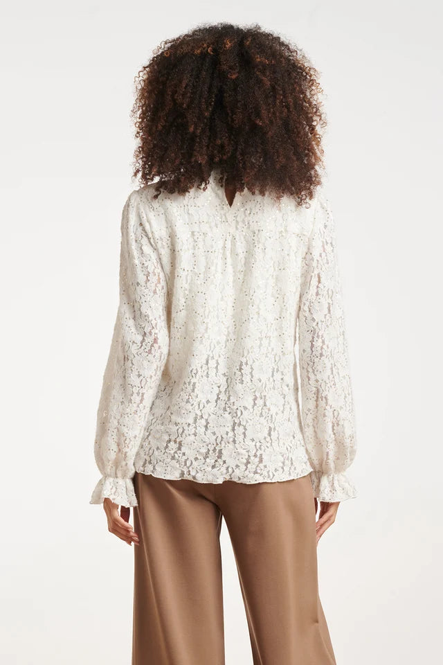 Smashed Lemon Top Off White