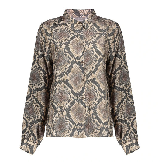 Blouse slangenprint Geisha